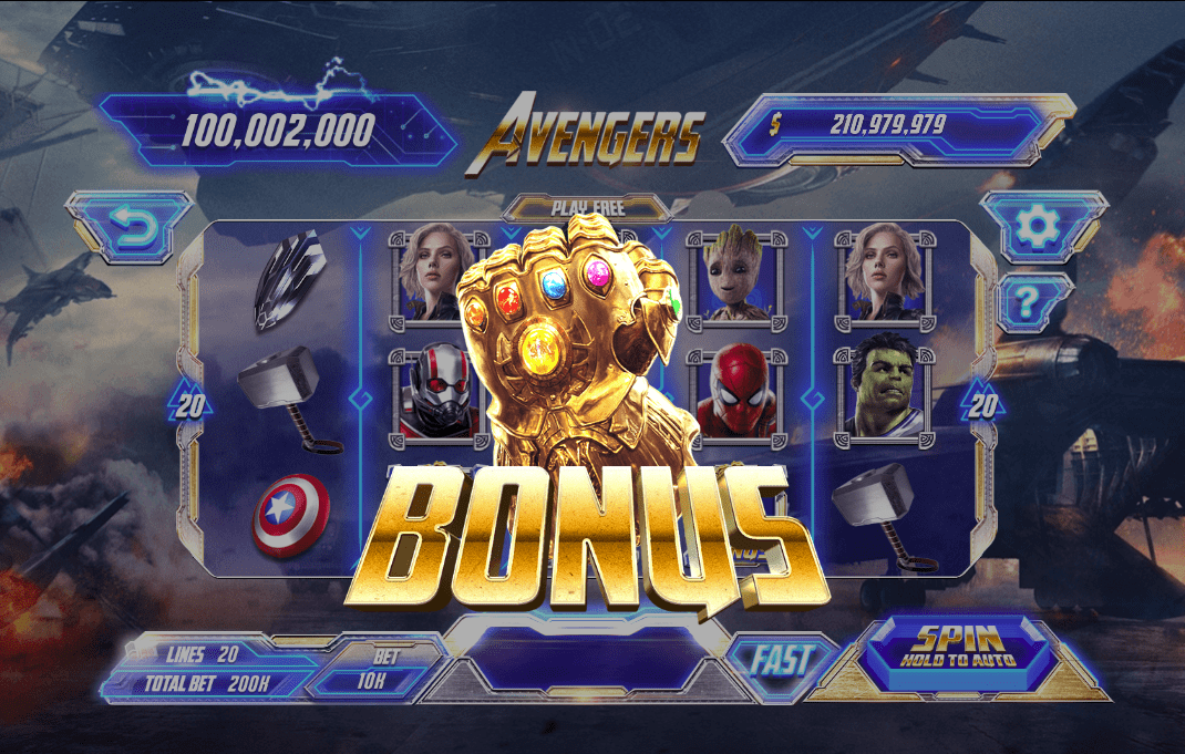 Giai ma game no hu Avengers Sunwin an hu 500 000 000