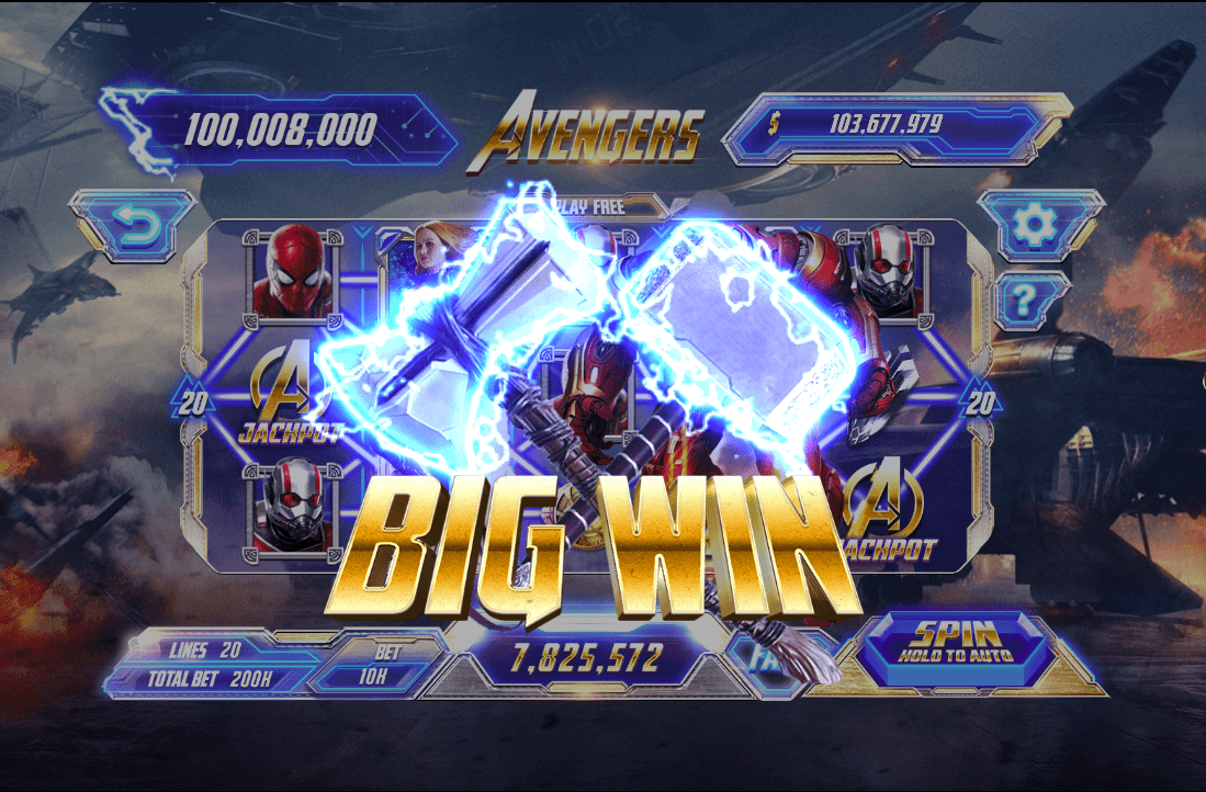 Giai ma game no hu Avengers Sunwin an hu 500 000 000