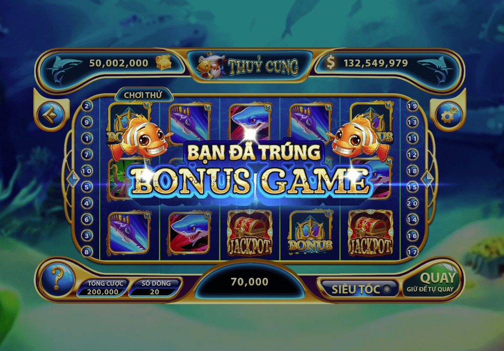 Giai ma game no hu Thuy Cung Sunwin an hu 97 000 000