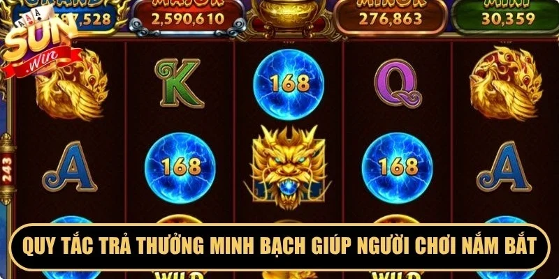 Quy tắc trả thưởng minh bạch giúp người chơi dễ dàng nắm bắt