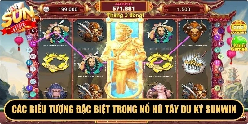 Các biểu tượng đặc biệt trong nổ hũ Tây Du Ký Sunwin