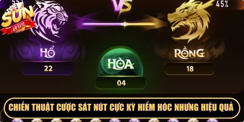 Chiến thuật cược sát nút cực kỳ hiểm hóc nhưng hiệu quả cao